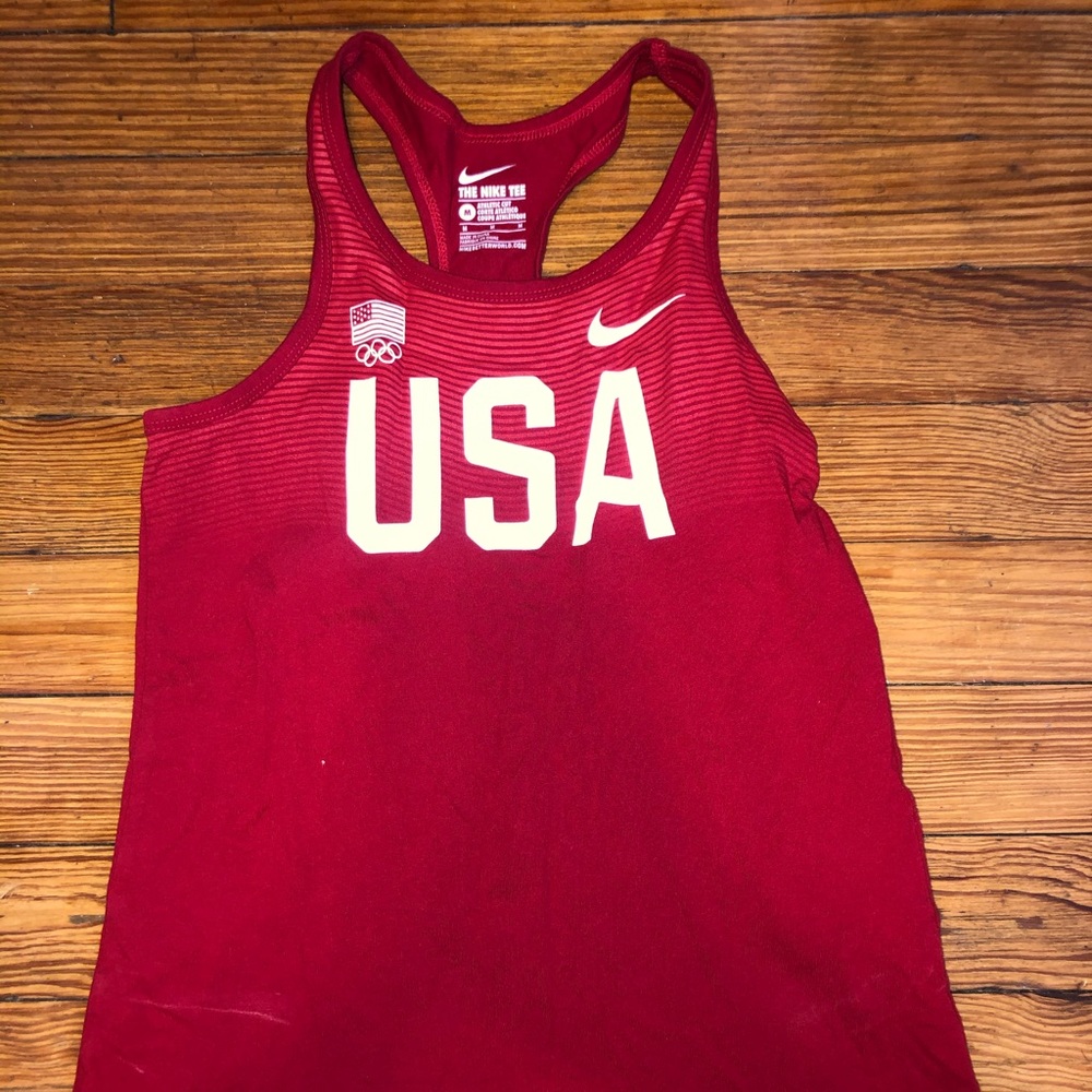 Team USA Olympic Fitted Tank Top